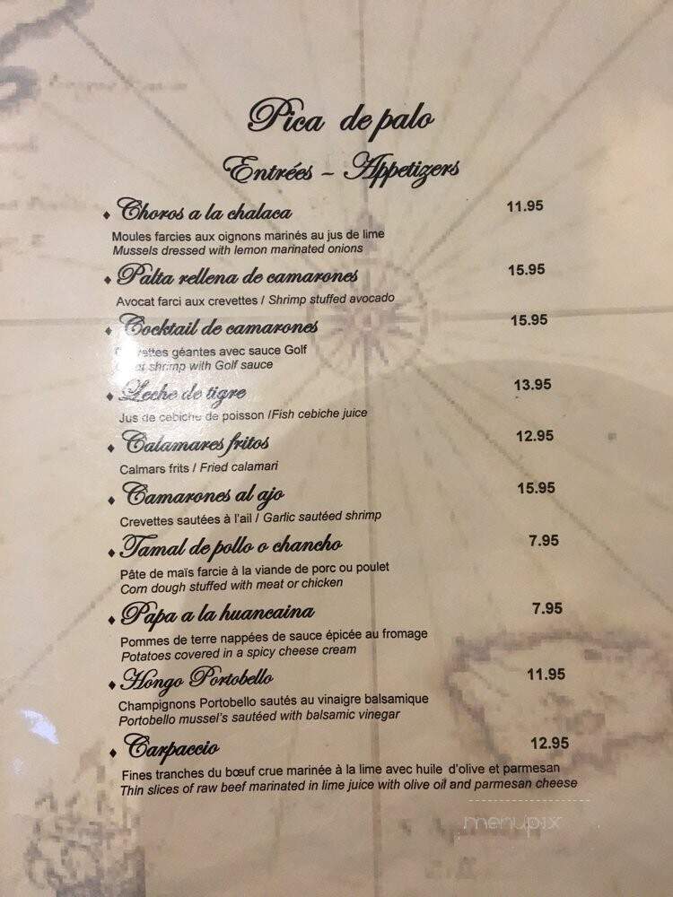 Pat'e Palo - Montreal, QC menu_pic