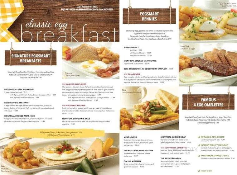 Eggsmart - Whtiby, ON menu_pic