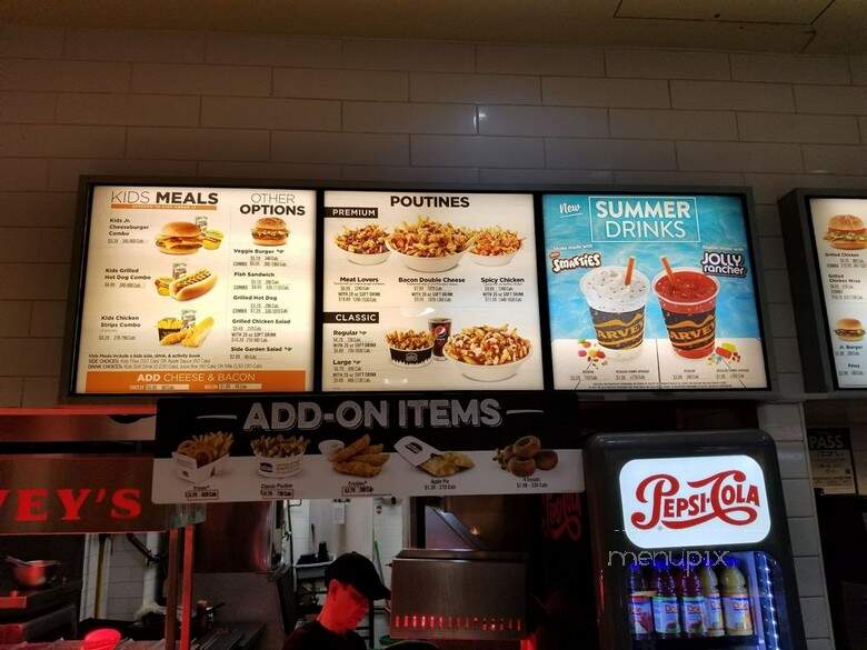 Harvey's - Toronto, ON menu_pic