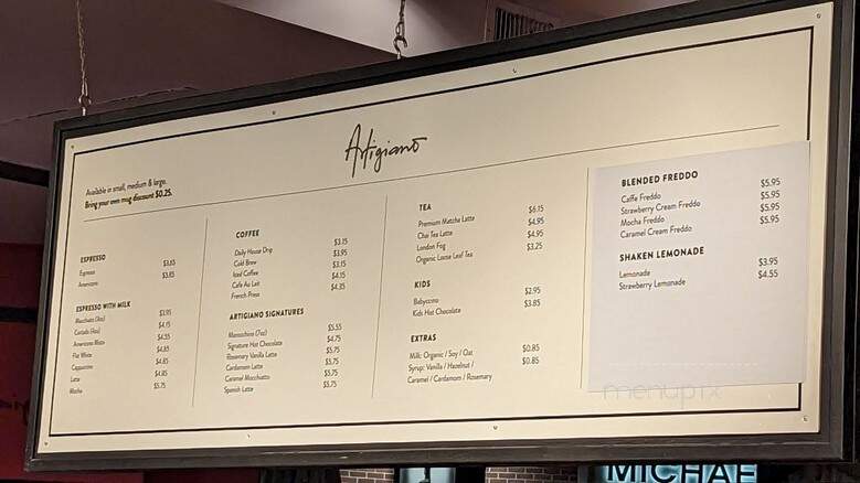 Caffe Artigiano - Richmond, BC