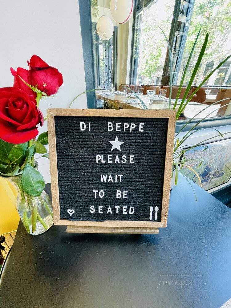 Di Beppe - Vancouver, BC menu_pic