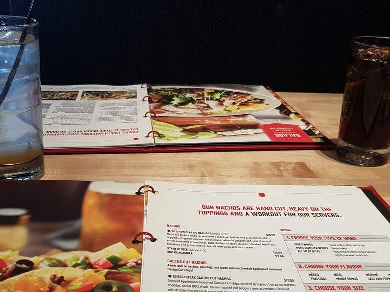 Boston Pizza - Edmonton, AB menu_pic