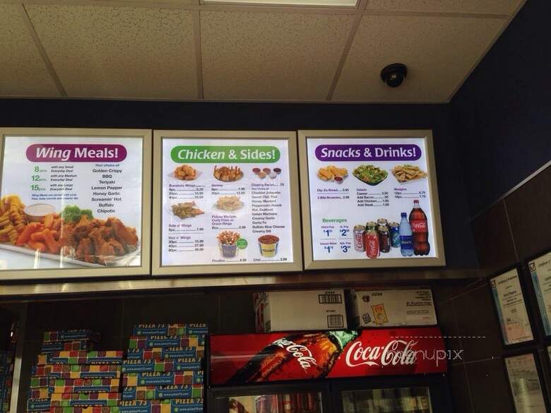 Pizza 73 - Calgary, AB menu_pic