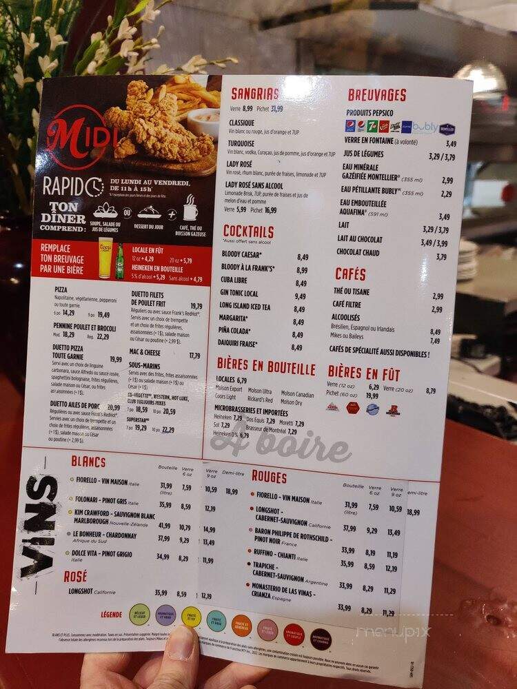 Mikes - Laval, QC menu_pic