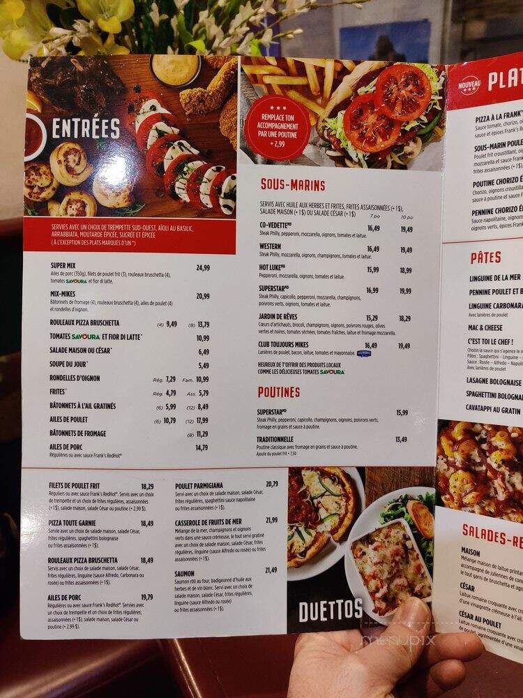 Mikes - Laval, QC menu_pic