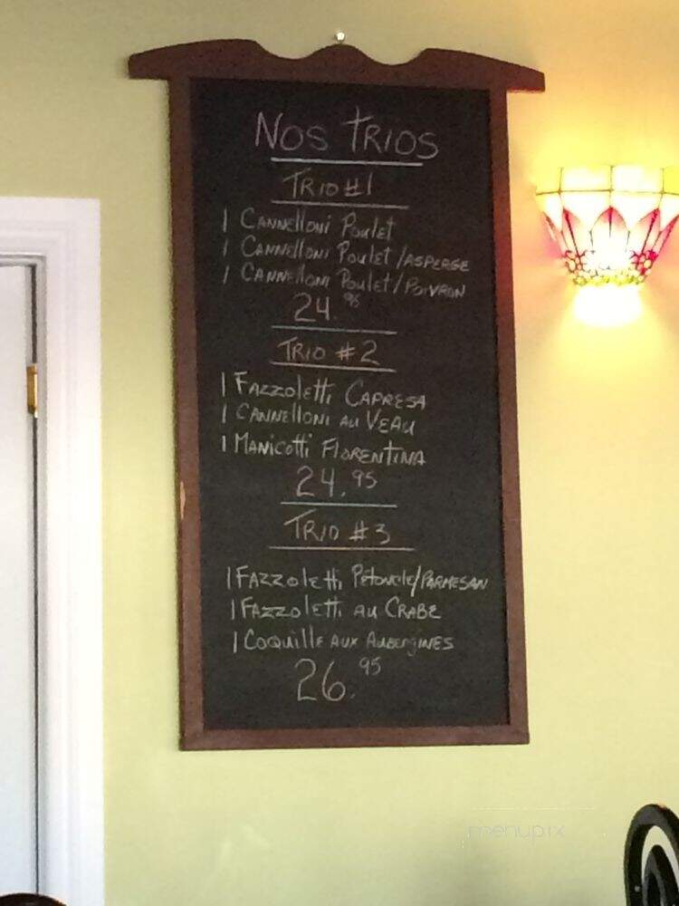 Finocchio - Sainte-Marthe-sur-le-Lac, QC menu_pic