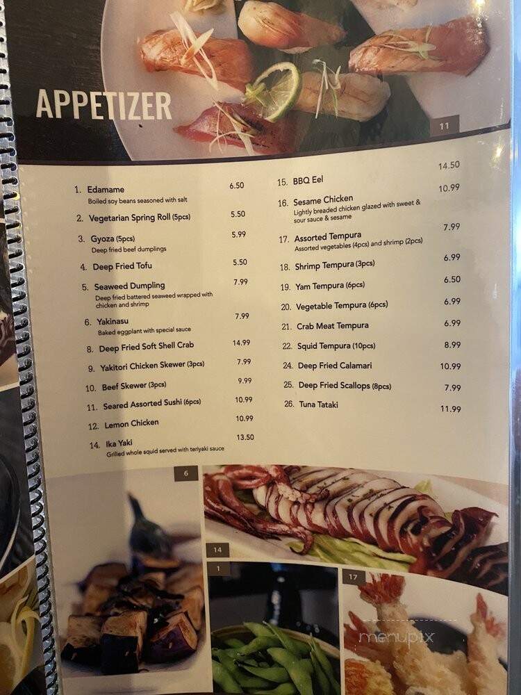 Azumi Sushi - Scarborough, ON menu_pic