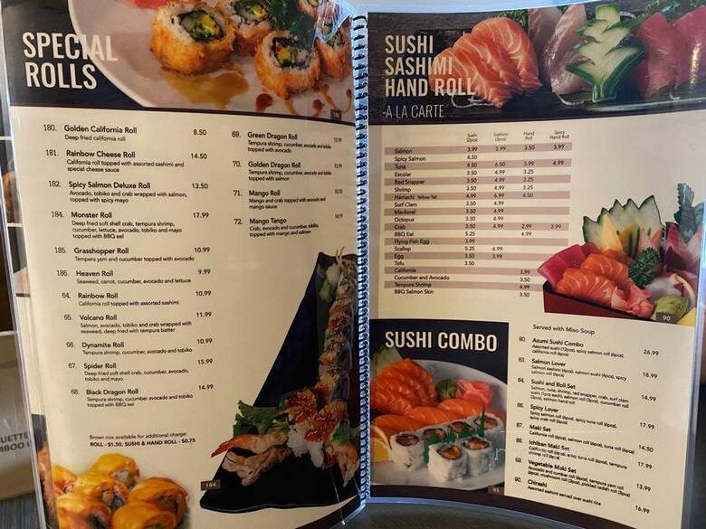 Azumi Sushi - Scarborough, ON menu_pic