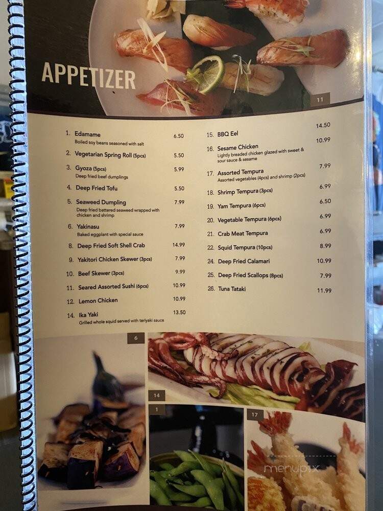 Azumi Sushi - Scarborough, ON menu_pic