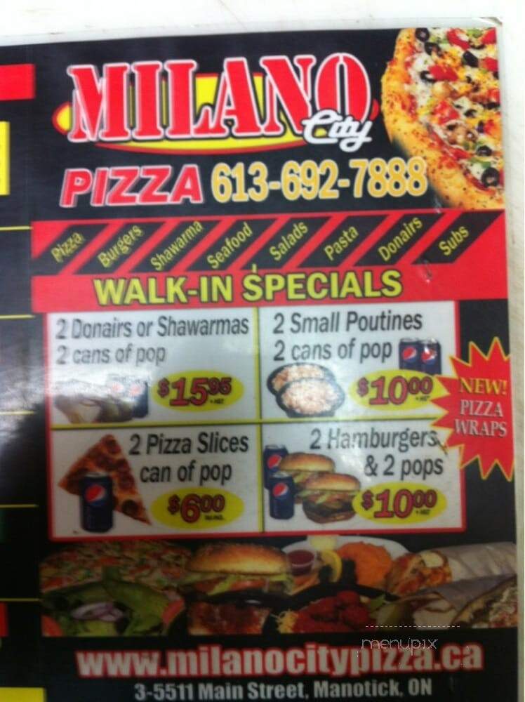 Mano City Pizza - Ottawa, ON