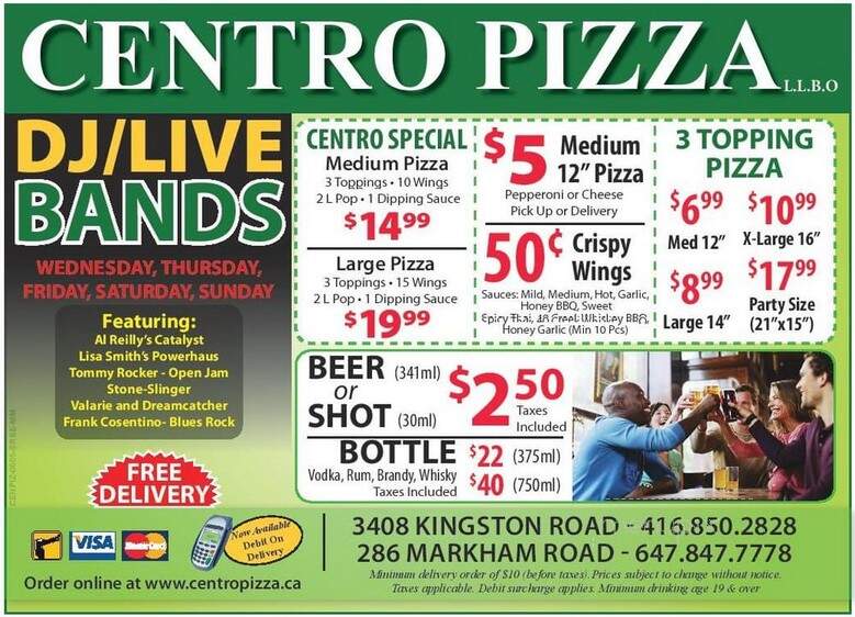 Centro Pizza - Toronto, ON