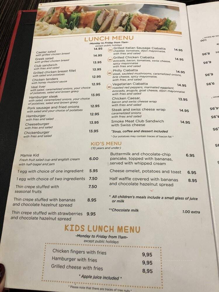 Allo ! Mon Coco - Montreal, QC menu_pic