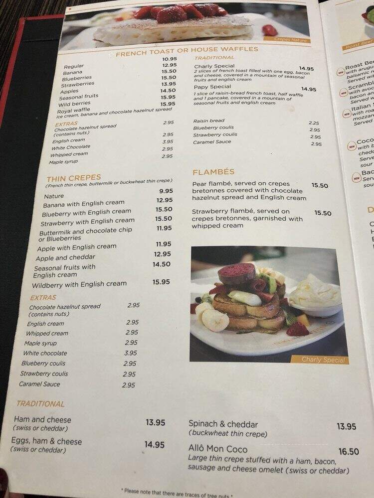 Allo ! Mon Coco - Montreal, QC menu_pic
