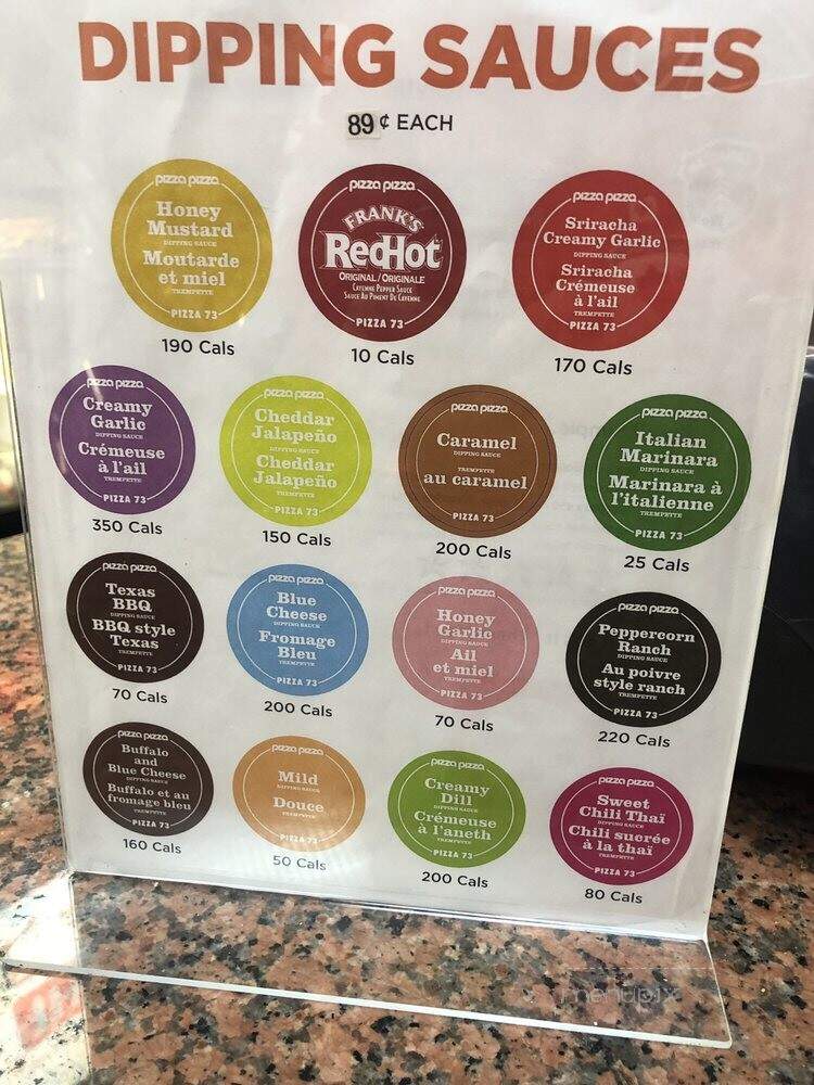Pizza Pizza - Waterloo, ON menu_pic