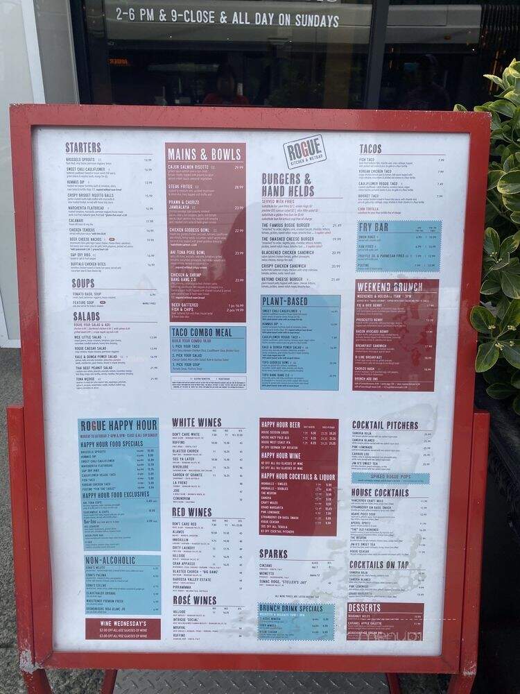 Rogue Kitchen & Wetbar - Vancouver, BC