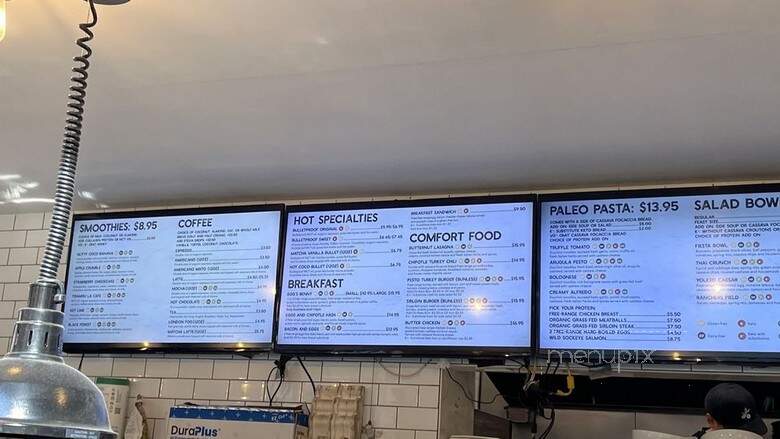 Festal Paleo Cafe - Vancouver, BC menu_pic