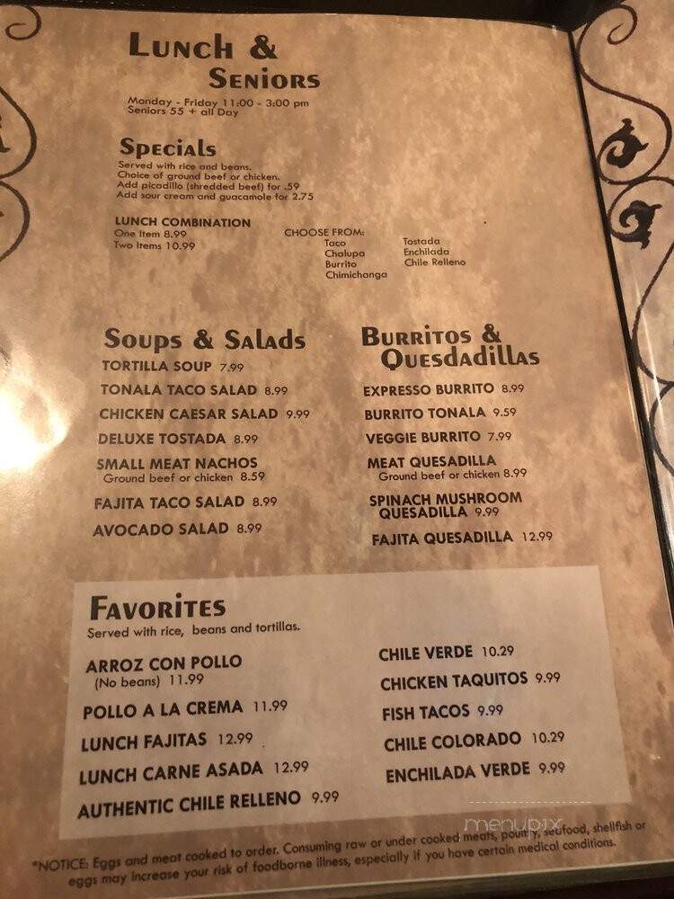 Tonala Mexican Resturant - Tacoma, WA