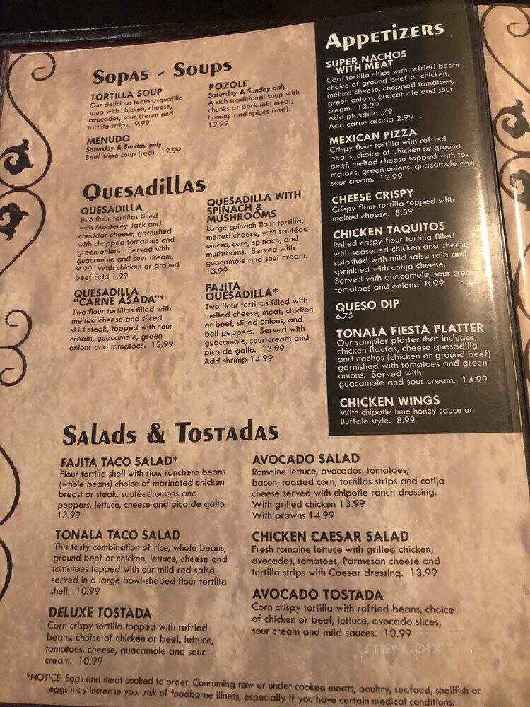 Tonala Mexican Resturant - Tacoma, WA