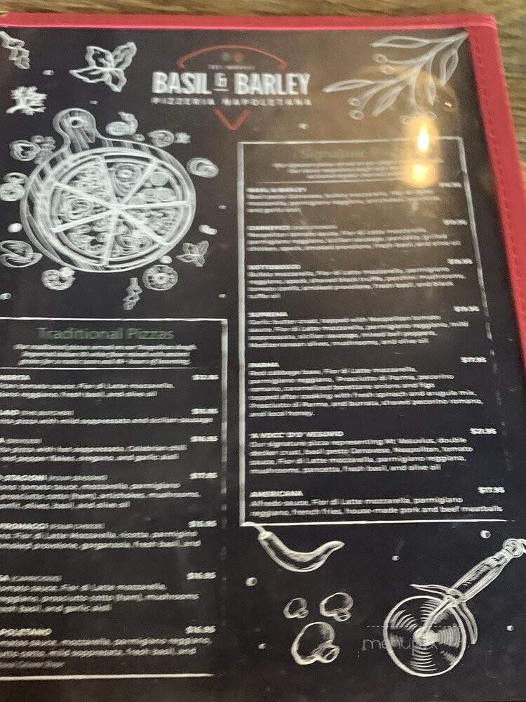 Basil & Barley Pizzeria Napoletana - Colorado Springs, CO menu_pic
