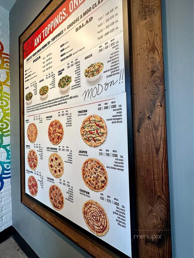 MOD Pizza - Kendall, FL menu_pic