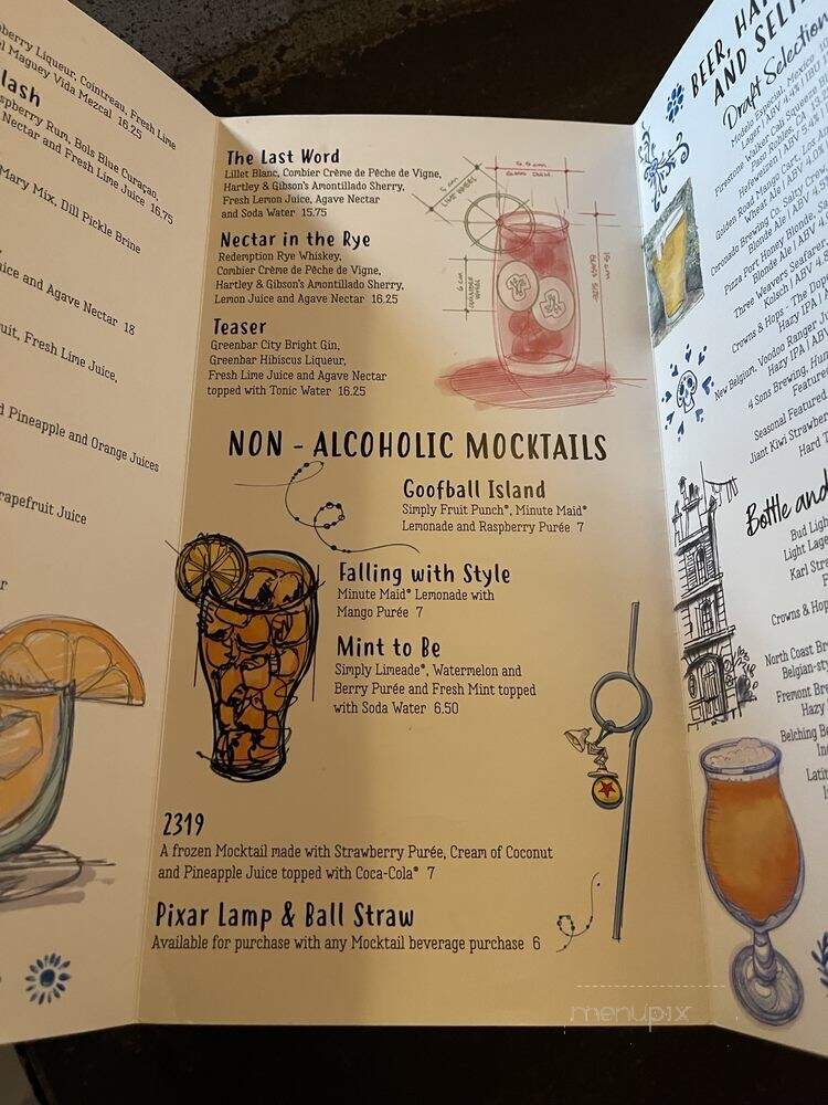 Lamplight Lounge - Anaheim, CA menu_pic