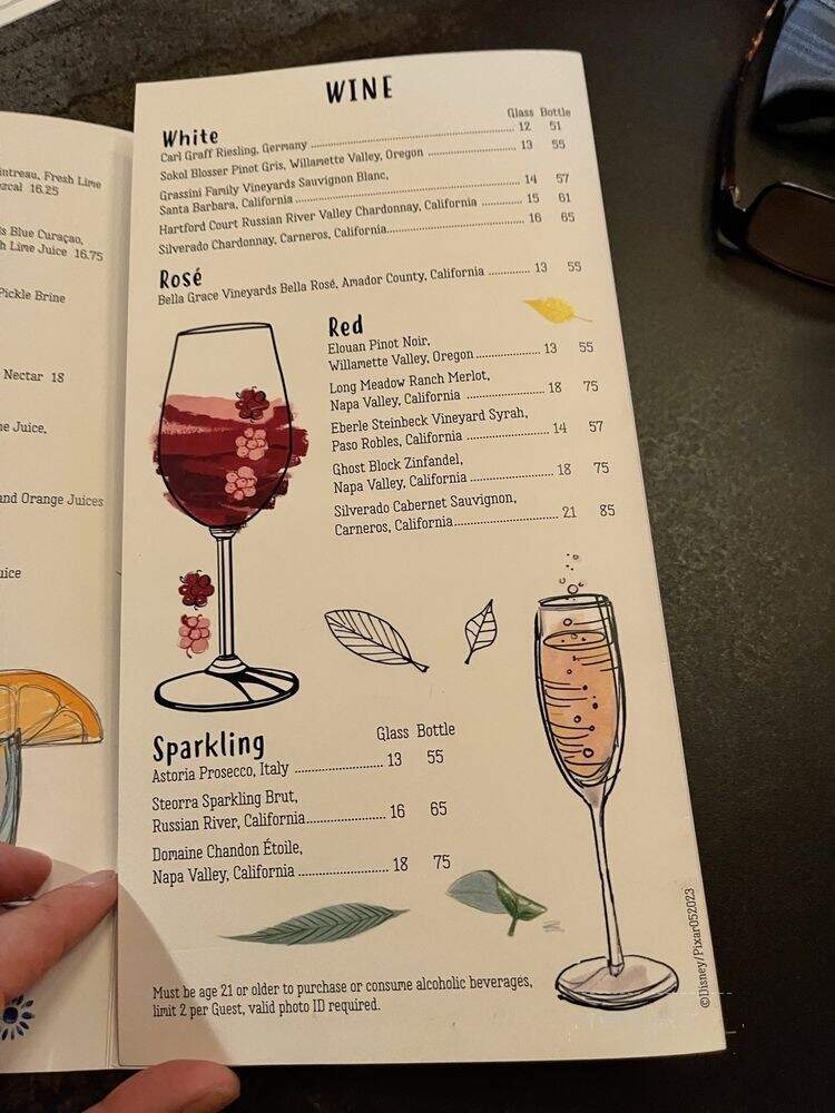 Lamplight Lounge - Anaheim, CA menu_pic