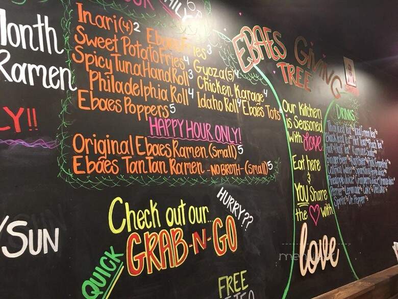 Ebaes on Wilshire - Los Angeles, CA menu_pic