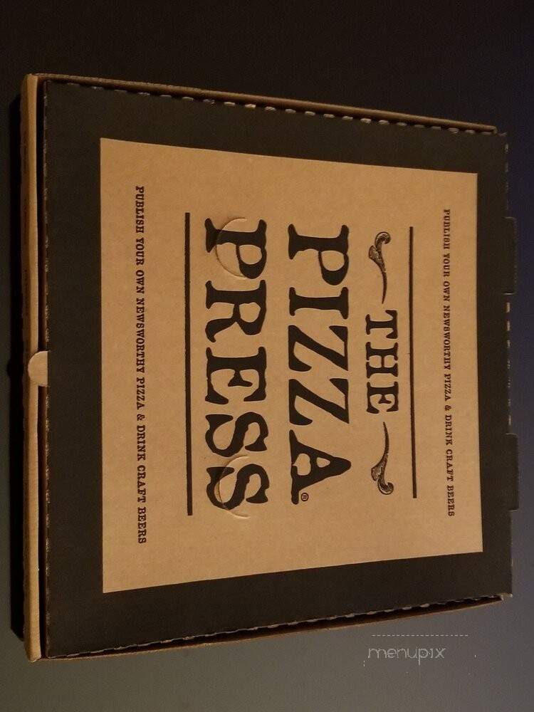 The Pizza Press - Las Vegas, NV menu_pic