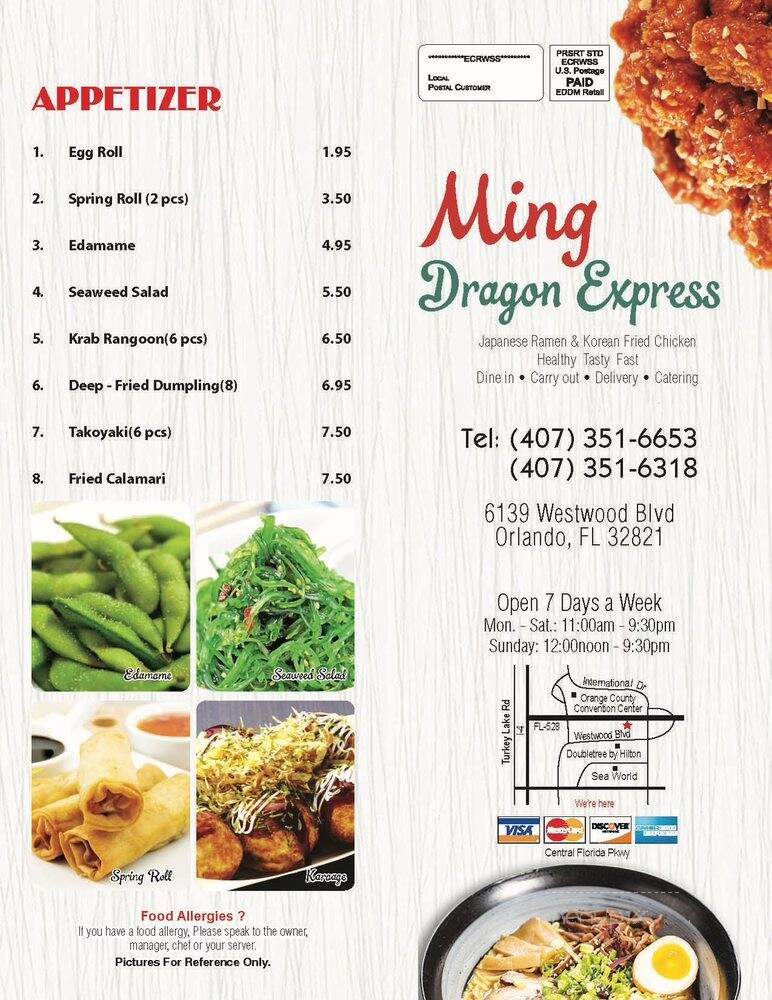 Ming Dragon Express - Orlando, FL