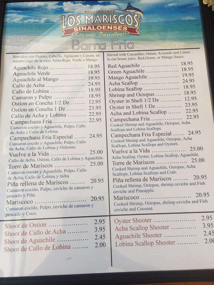Los Mariscos Sinaloenses - Union City, CA