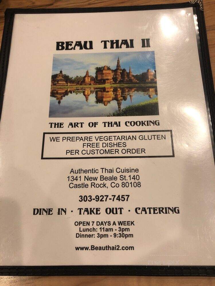Beau Thai II - Castle Rock, CO