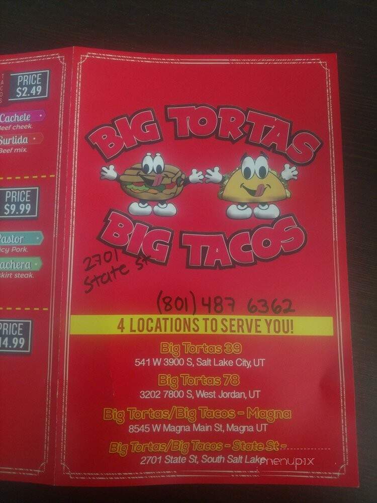 Big Torta Big Tacos - South Salt Lake, UT