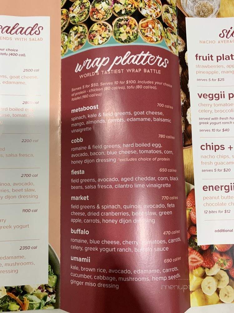 Freshii - Philadelphia, PA menu_pic