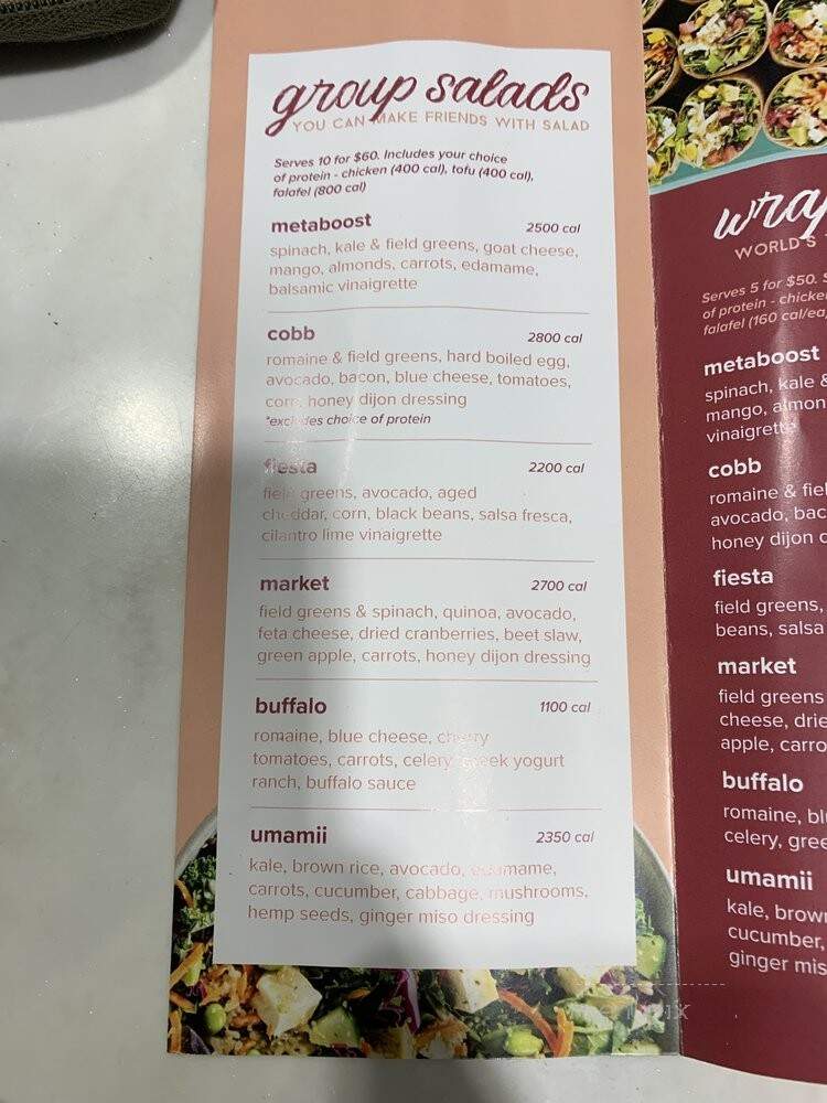 Freshii - Philadelphia, PA menu_pic
