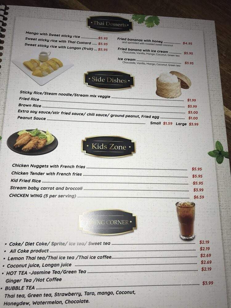THAI & GO - Carmel, IN menu_pic