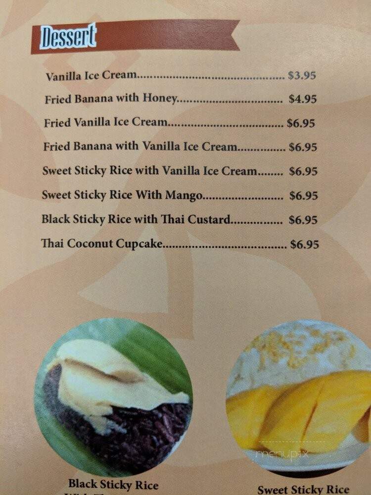 Authentic Thai Cuisine - North Merrick, NY menu_pic