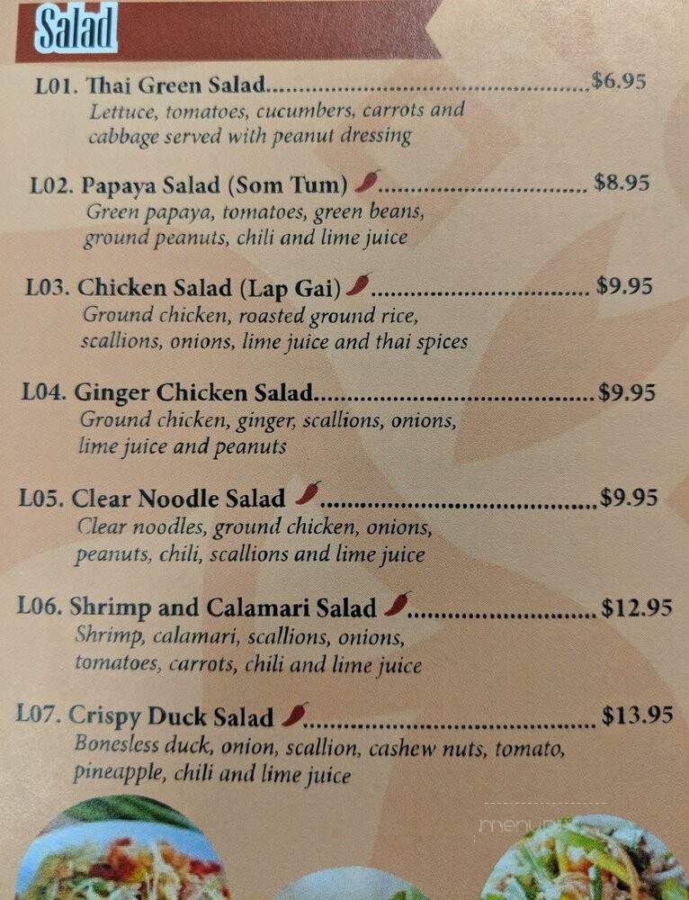 Authentic Thai Cuisine - North Merrick, NY menu_pic