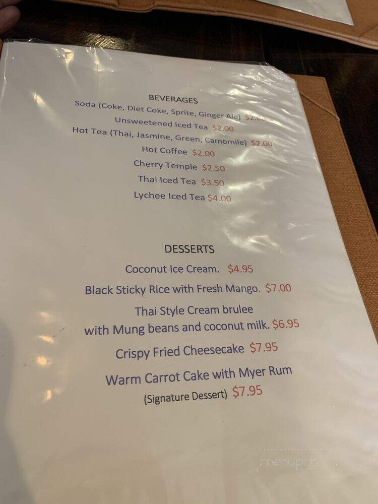 Up Thai - Morris Plains, NJ menu_pic