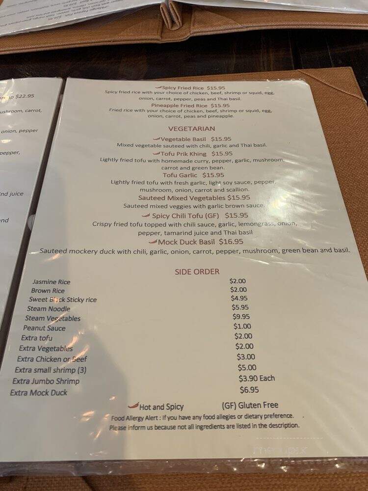 Up Thai - Morris Plains, NJ menu_pic