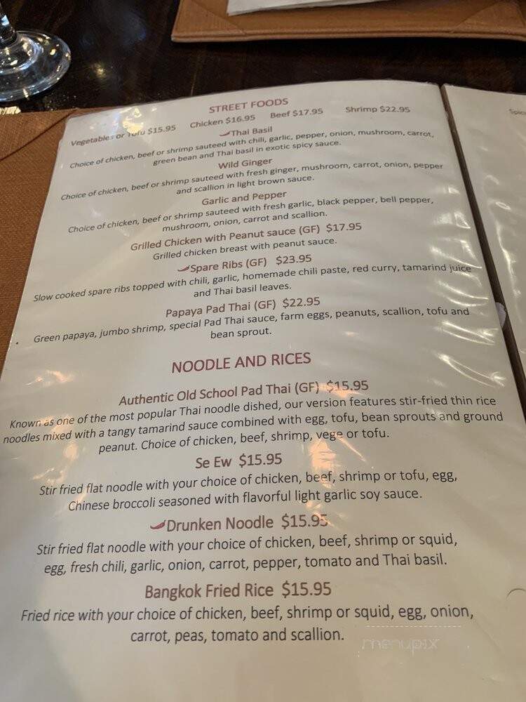 Up Thai - Morris Plains, NJ menu_pic