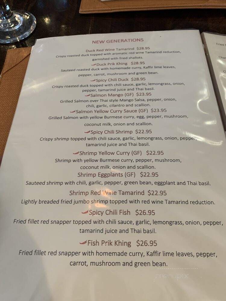 Up Thai - Morris Plains, NJ menu_pic