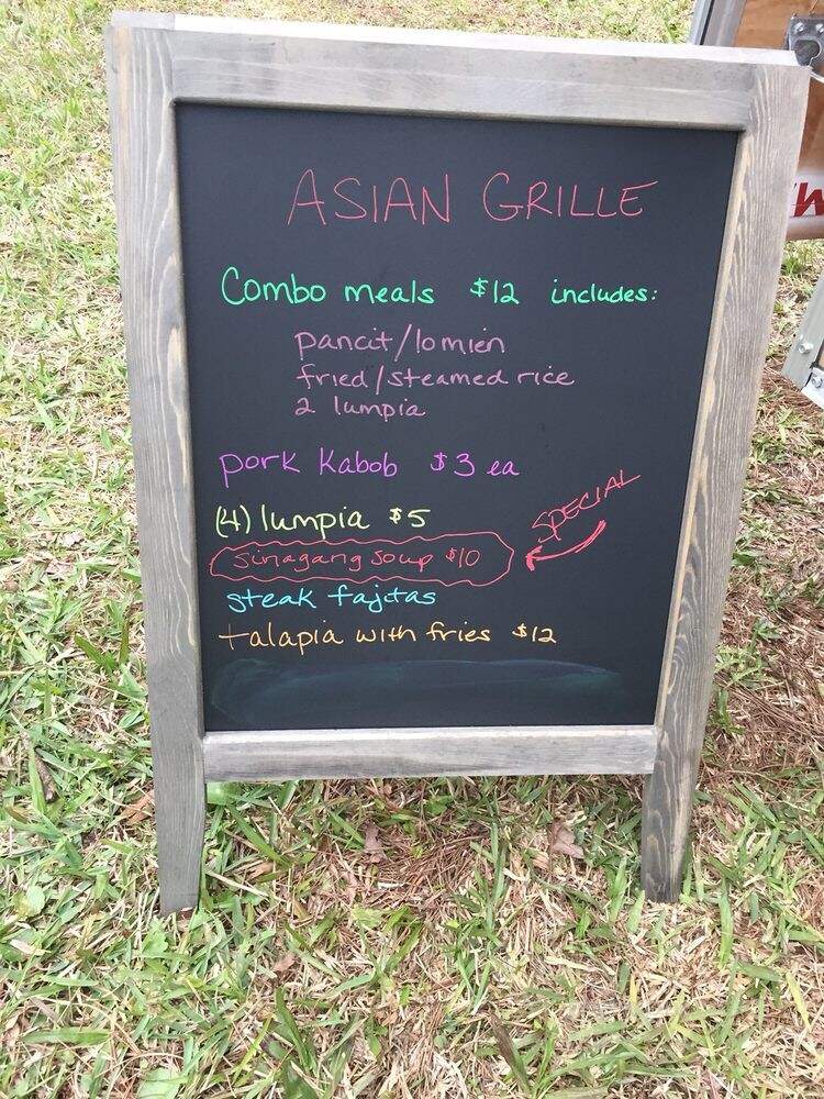 Asian Grille - Jacksonville, FL menu_pic