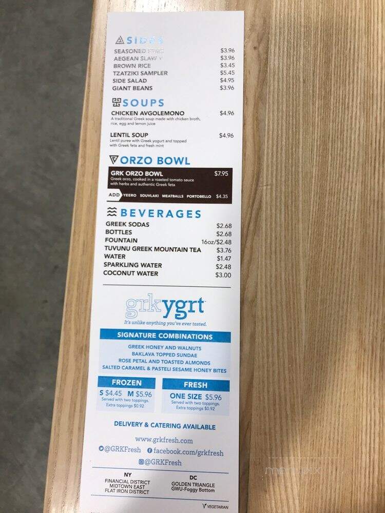 GRK Fresh - Washington, DC