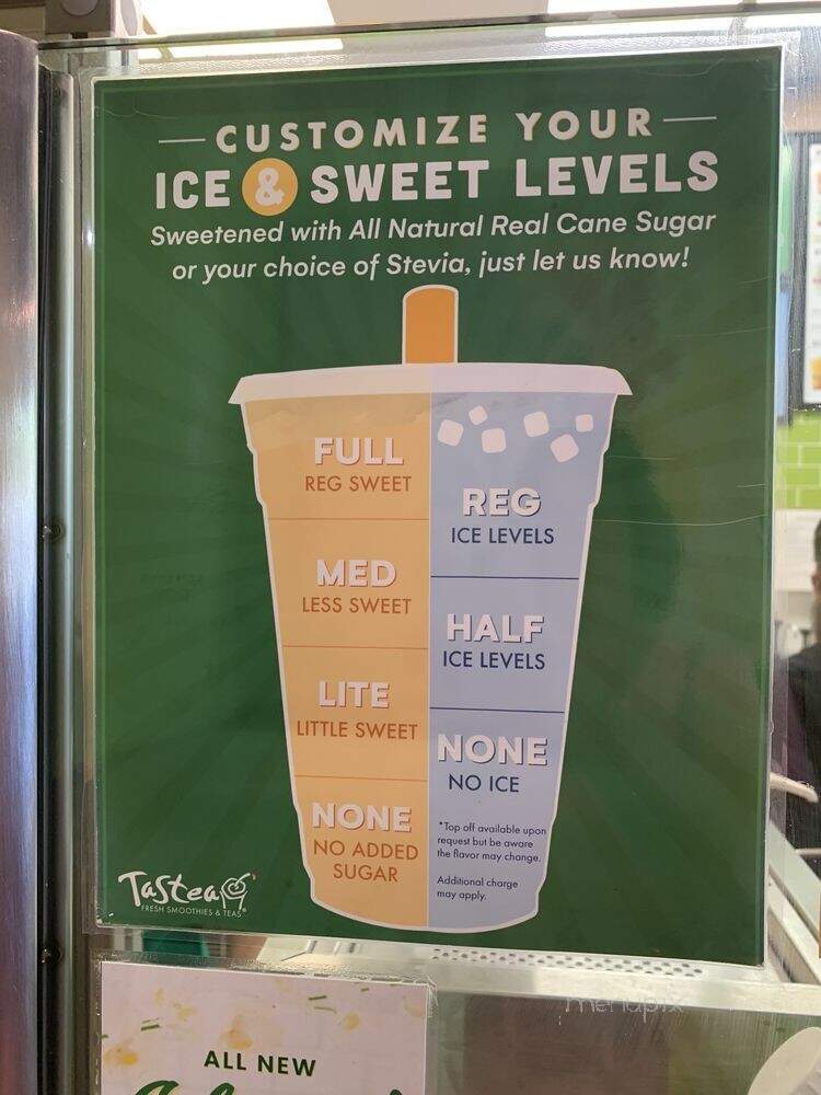 Tastea - Irvine, CA menu_pic