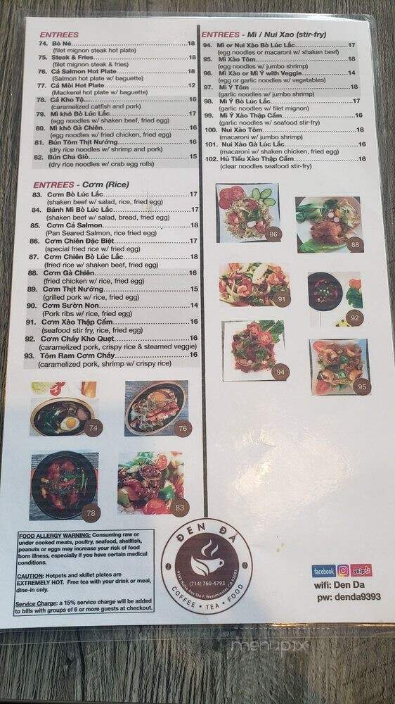 Den Da - Westminster, CA menu_pic