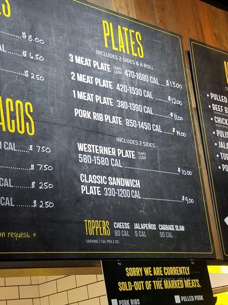 Dickey's Barbecue Pit - Muskegon, MI menu_pic