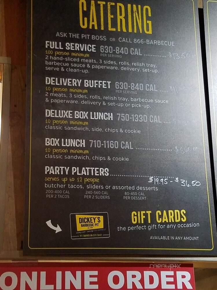 Dickey's Barbecue Pit - Muskegon, MI menu_pic
