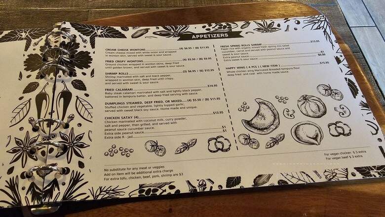 Tho One Thai Eatery - La Verne, CA menu_pic