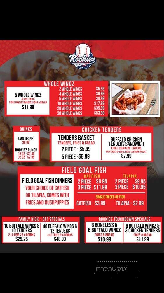 Rookiez Wingz - Huntsville, AL menu_pic