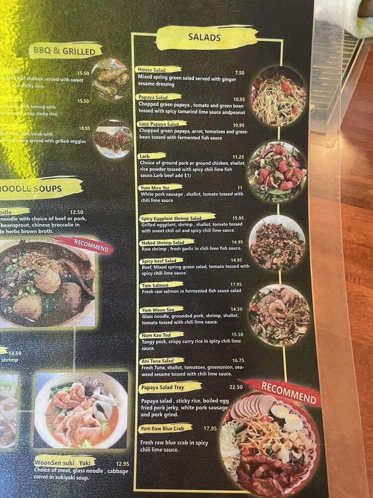 Rao Thai Eatery - Elk Grove, CA menu_pic